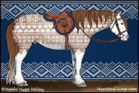 Horse Color:Red Roan Splash