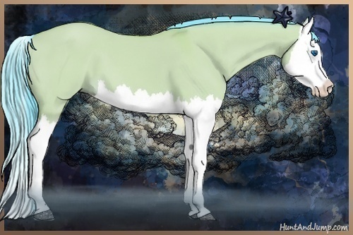 Horse Color:Watercolor Bay Dun Splash 