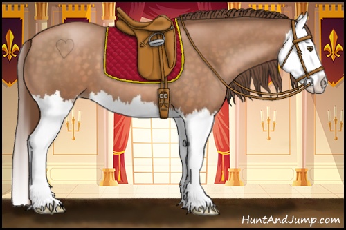 Horse Color:Brown Pearl Splash