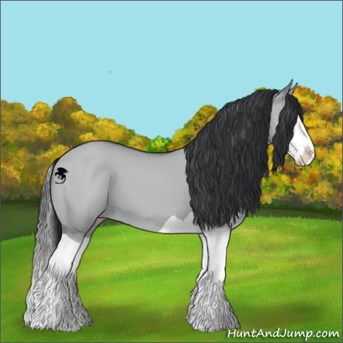 Horse Color:Classic Champagne Chinchilla Dun Splash 