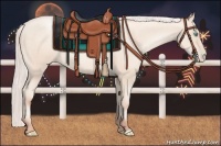 Horse Color:Silver Sable Cream Champagne Pearl 