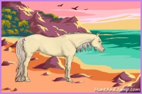 Horse Color:Gold Cream Champagne Dun 