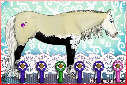 Horse Color:Watercolor Palomino Splash 