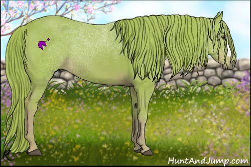 Horse Color:Watercolor Chestnut 