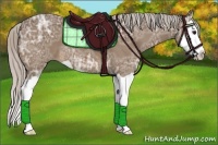 Horse Color:Silver Brown Ice Splash