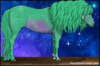 Horse Color:Watercolor Brown Rabicano 