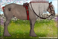 Horse Color:Silver Black Sabino