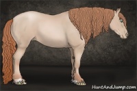 Horse Color:Smoky Black Pearl Sabino