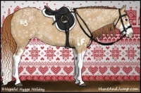 Horse Color:Red Dun Roan Splash Frame Rabicano