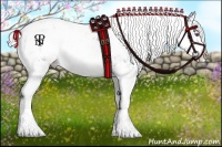 Horse Color:Silver Black Chinchilla Sabino 