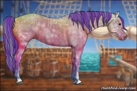 Horse Color:Watercolor Grullo Ice  and Watercolor Grullo Ice 