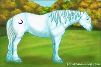 Horse Color:Thunderstruck Perlino Ice Snowflake VarnishRabicano 