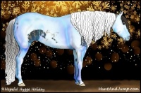 Horse Color:Classic Champagne Splash Tobiano and Black Splash Tobiano