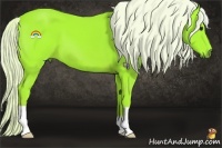 Horse Color:Watercolor Liver Chestnut