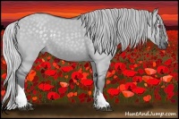 Horse Color:Silver Smoky Grullo Chinchilla