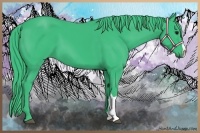 Horse Color:Watercolor Black 