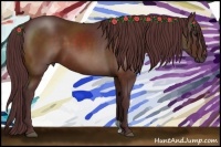 Horse Color:Chocolate Bay 