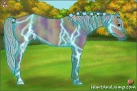 Horse Color:Nacre Thunderstruck Silver Grullo 