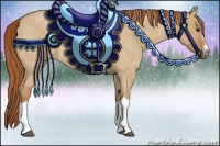 Horse Color:Red Dun Roan Splash Frame Rabicano