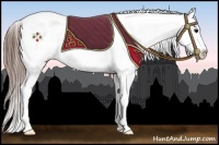 Horse Color:Grullo Frame Blanket
