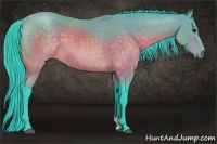 Horse Color:Watercolor Buckskin 