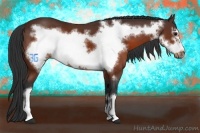 Horse Color:Brown Frame 