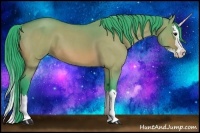 Horse Color:Watercolor Bay Roan Dun Splash 