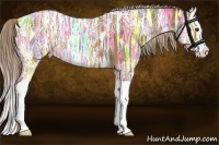 Horse Color:Chestnut Ice Splash 