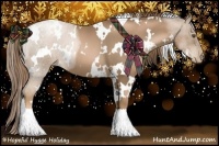 Horse Color:White Spotted Liver Chestnut Pearl 
