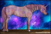 Horse Color:Nacre Watercolor Red Roan
