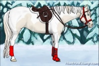 Horse Color:Smoky Creme Dun Tobiano 