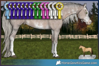 Horse Color:White Spotted Liver Red Dun Mushroom Rabicano