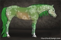 Horse Color:Watercolor Bay Ice Sabino 