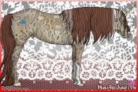 Horse Color:Chocolate Sable Cream Champagne Ice 