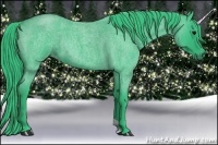 Horse Color:Watercolor Blue Roan Rabicano 
