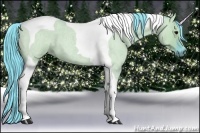 Horse Color:Watercolor Grullo Roan Tobiano 