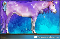 Horse Color:Watercolor White Spotted Buckskin Onyx