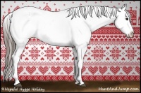 Horse Color:Black Varnish Rabicano 