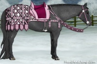 Horse Color:Blue Roan Varnish 