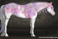 Horse Color:Nacre Watercolor Bay Ice Splash 