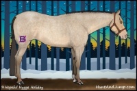 Horse Color:Sable Cream Champagne Roan Rabicano 