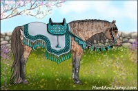 Horse Color:Brown Blanket  and Buckskin Blanket 