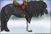 Horse Color:Black 