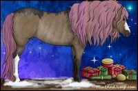 Horse Color:Painted Liver Red Dun Rabicano 