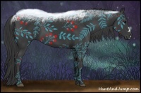 Horse Color:Black Frame 