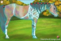 Horse Color:Nacre Thunderstruck Classic Champagne 