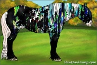 Horse Color:Watercolor Chocolate Palomino Ice Pearl Sabino Appaloosa 