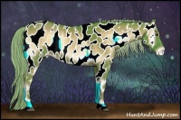 Horse Color:Watercolor Chocolate Palomino Onyx Appaloosa 