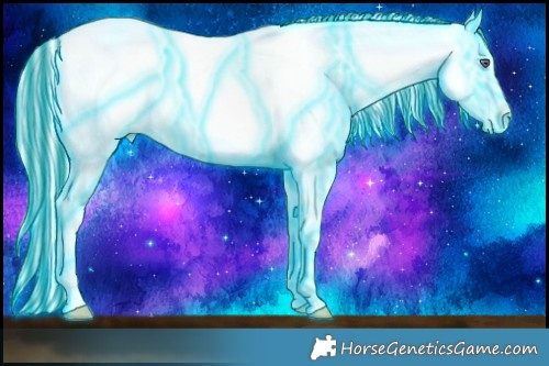 Horse Color:Painted Thunderstruck Chocolate Silver Amber Champagne Chinchilla Pearl Dun Sabino Tobiano Appaloosa Rabicano 