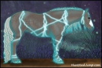 Horse Color:Thunderstruck Silver Black 